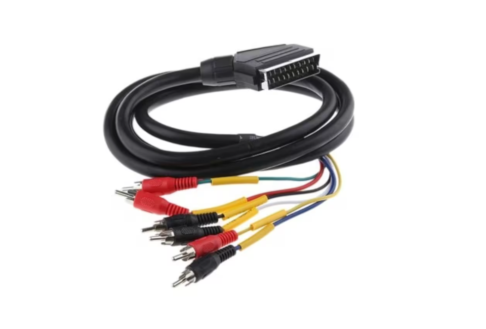 ORANGE ΚΑΛ.SCART MALE-6xRCA 1.5M