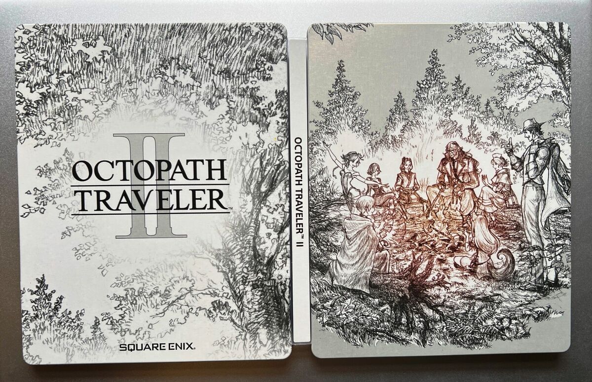Octopath Traveler II NSW STEELBOOK ONLY NEW