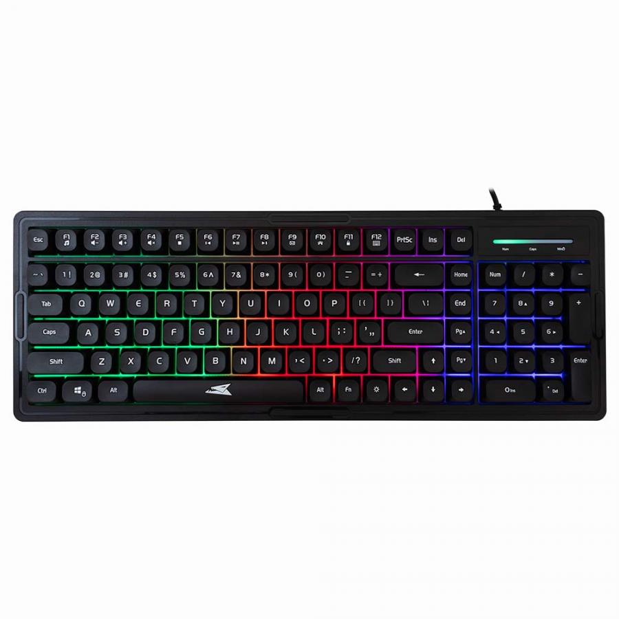 BARACUDA GAMING COMBO KEYBOARD AND MOUSE BGC-012 ORCA BLACK