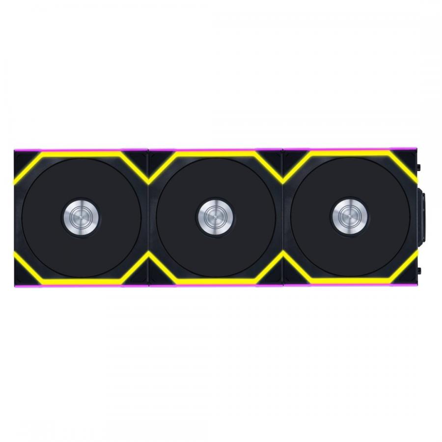 Lian Li UNIFAN SL Wireless 120 -3PCS Reverse Black (Triple pack include Controller) - Case Fan