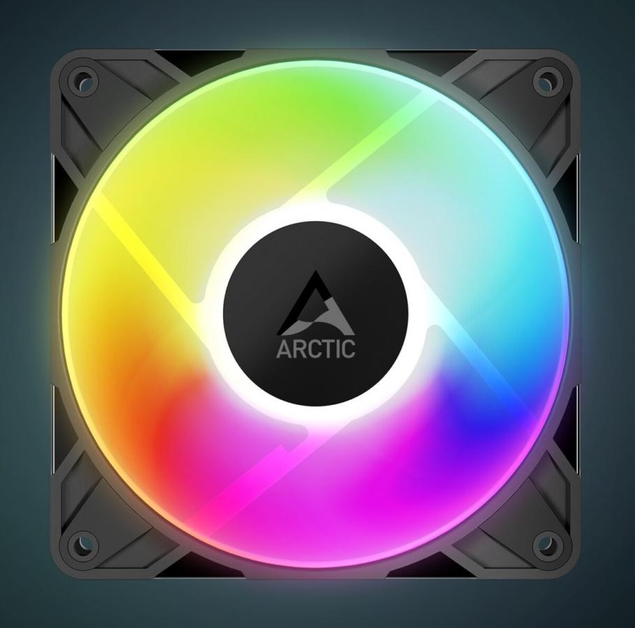 Arctic P12 Pro A-RGB - 3 Pack  - PWM 120mm Case Fan Value Pack - max 3000 RPM - PWM regulated