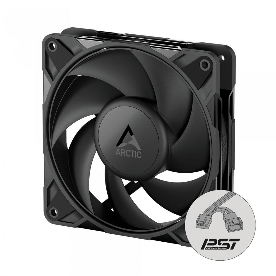 ARCTIC P12 Pro PST LN - 120mm Case Fan - Low Noise fluid dynamic - 2000 RPM - PWM w. Splitter