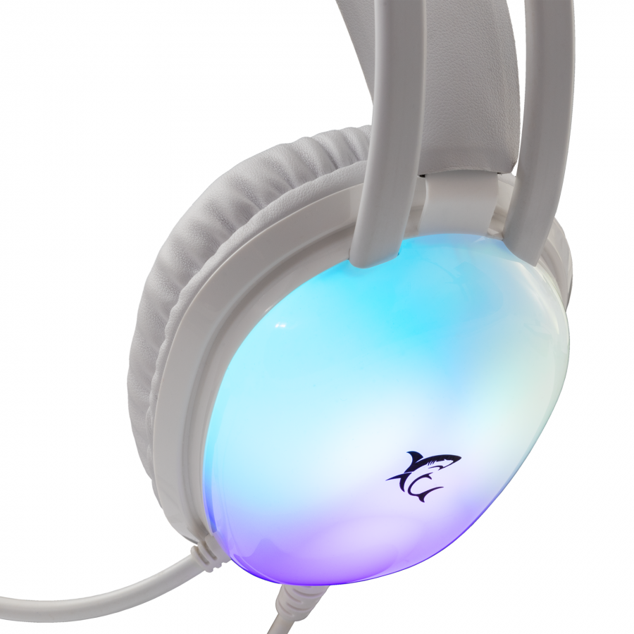 WHITE SHARK STEREO GAMING HEADSET GH-2444 PEACOCK WHITE