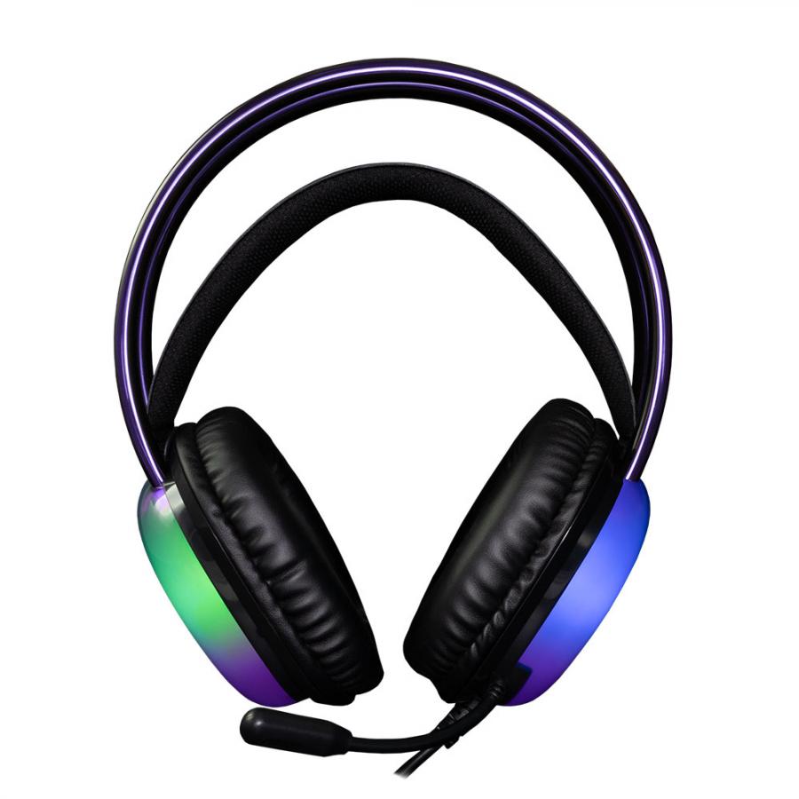 WHITE SHARK STEREO GAMING HEADSET GH-2444 PEACOCK-2 BLACK
