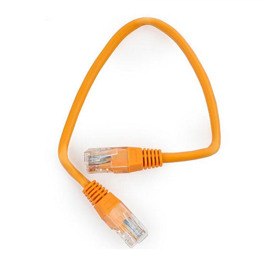 CABLEXPERT CAT5e UTP PATCH CORD ORANGE 0,25M