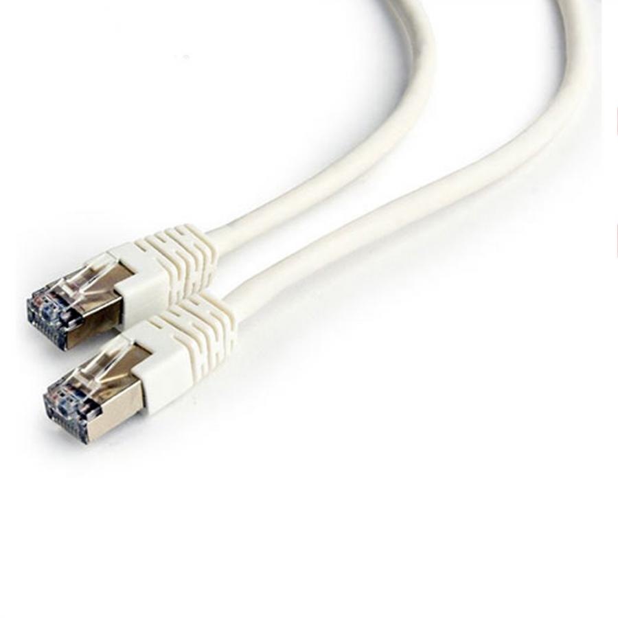 CABLEXPERT FTP CAT6 UTP PATCH CORD SHIELDED WHITE 0.25M