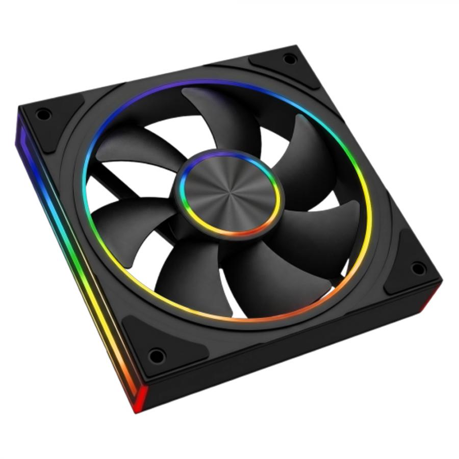 ARMAGGEDDON ARGB PC FAN KIT 8000 PWM 120-V REVERSE BLACK