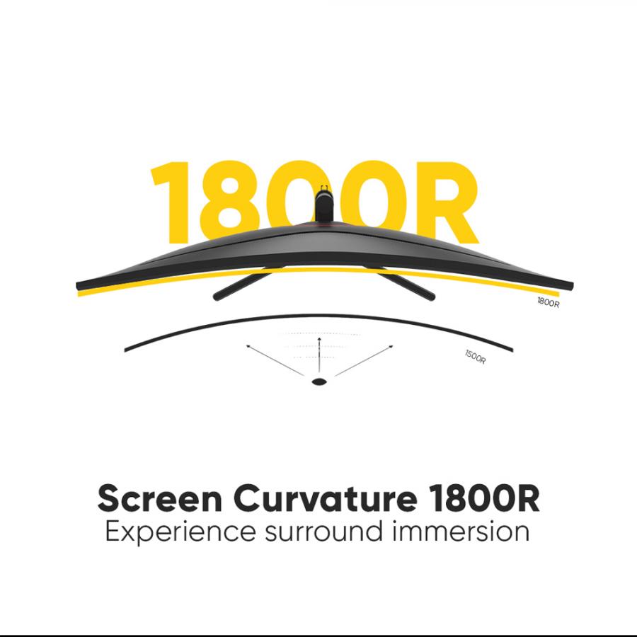 ARMAGGEDDON CURVED R1800 GAMING MONITOR PIXXEL+ 30' 200HZ BLACK