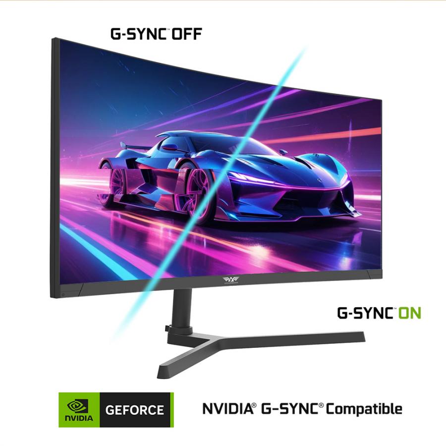 ARMAGGEDDON CURVED R1800 GAMING MONITOR PIXXEL+ 30' 200HZ BLACK