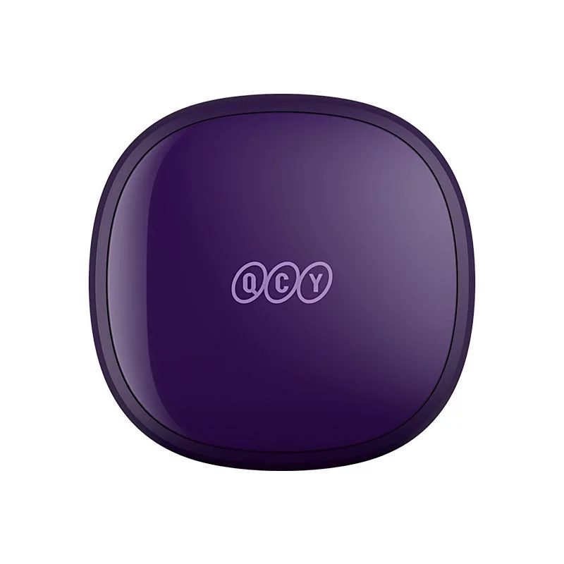 QCY T13X TWS Purple - 30 hour battery True Wireless in-ear earbuds Quick Charge 380mAh Gaming 0,068s