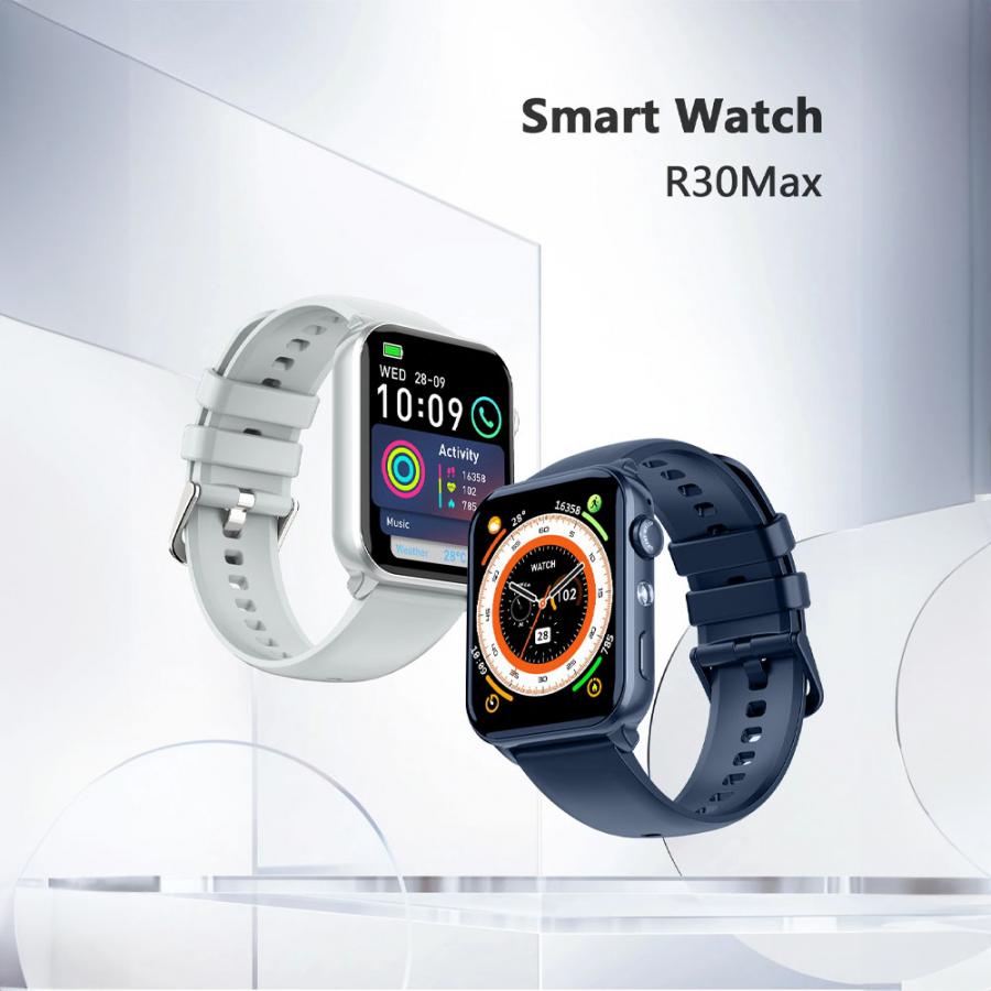 BLACKVIEW BT5.2 SMART WATCH WITH AI VOICE ASSISTANT SILVER