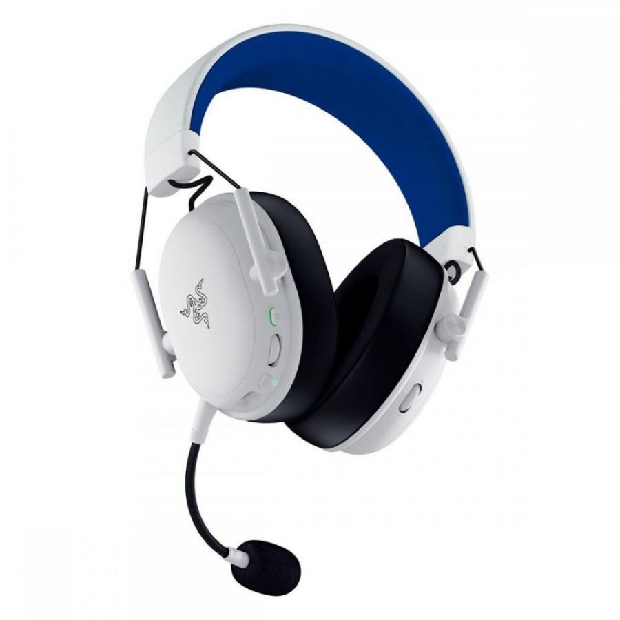 Razer BlackShark V3 X Hyperspeed Licensed for PlayStation - White - Wireless Headset - 2.4Ghz/BT/USB