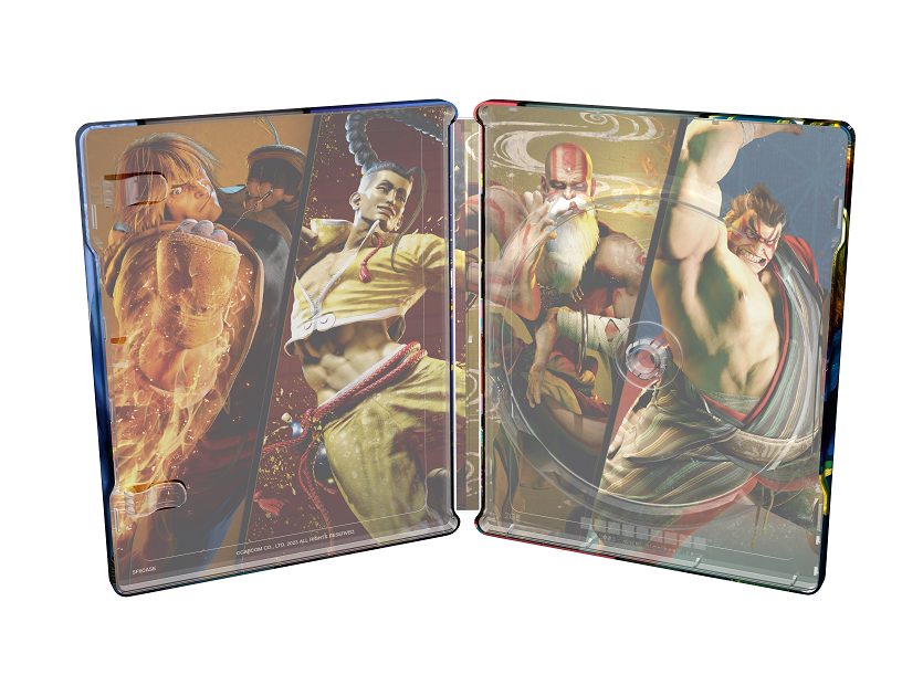 Street Fighter 6 Steelbook Edition PS4 NEW