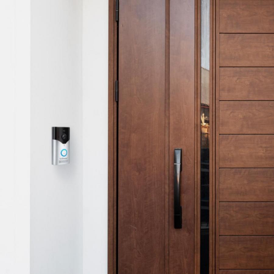 SRIHOME WIRELESS VIDEO INTERCOM SYSTEM DOORBELL CAMERA 4MP HD WIFI WHITE