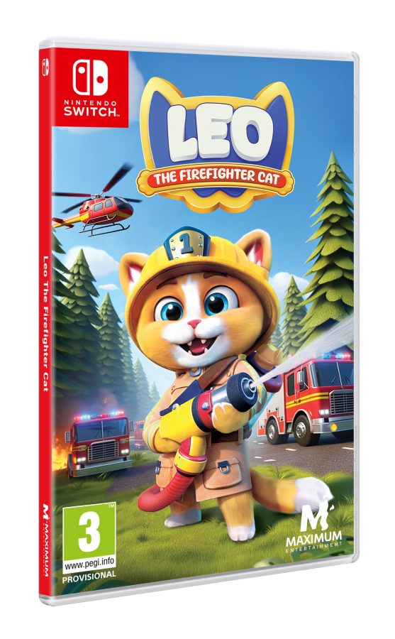 ----------------Leo The Firefighter Cat Nintendo Switch NEW -----------------