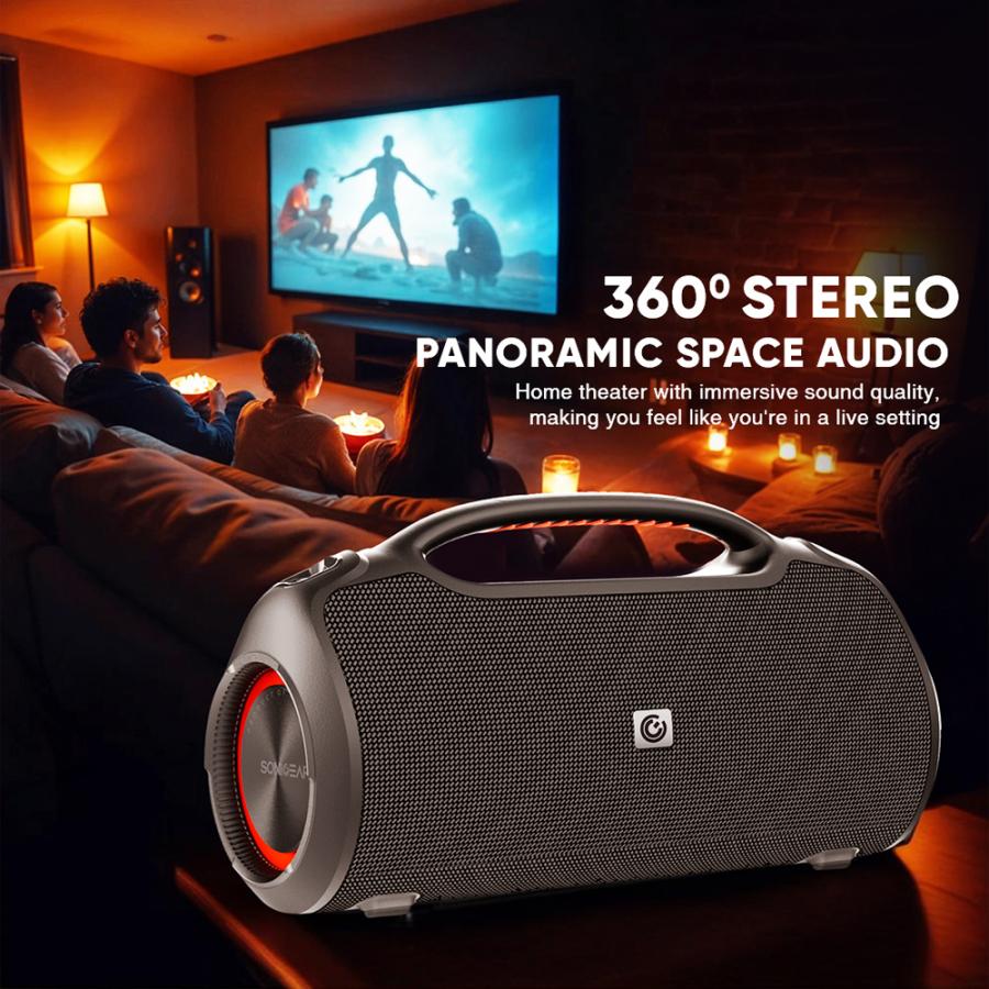 SONICGEAR BT5.3 PORTABLE SPEAKER RMS 120W BLACK