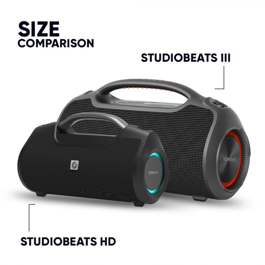 SONICGEAR BT5.3 PORTABLE SPEAKER RMS 120W BLACK