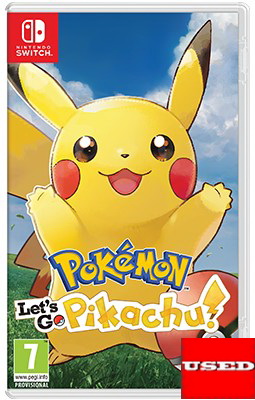 Pokemon: Let's Go, Pikachu!  NSW USED