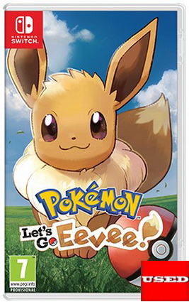 Pokemon: Let's Go, Eevee! NSW USED
