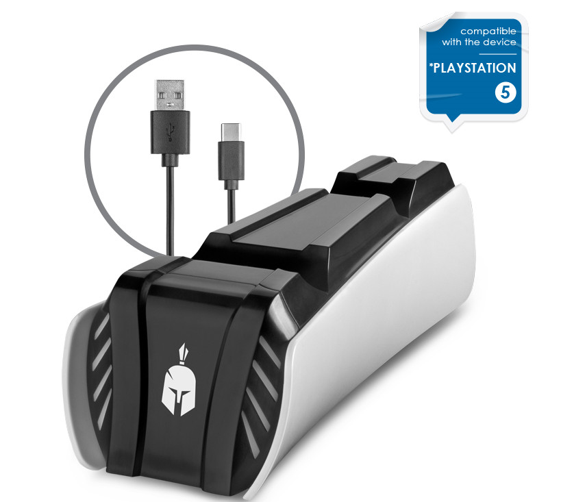 Spartan Gear - Dual Charging Dock Station for Playstation 5