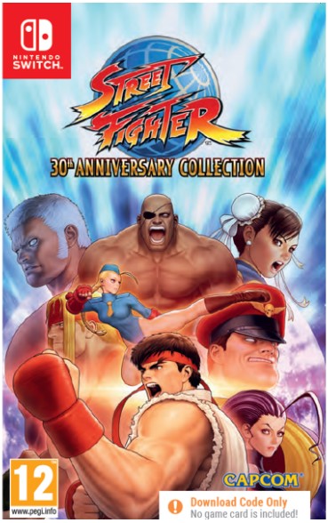 Street Fighter 30th Anniversary Collection  (Code in a Box) Nintendo Switch NEW