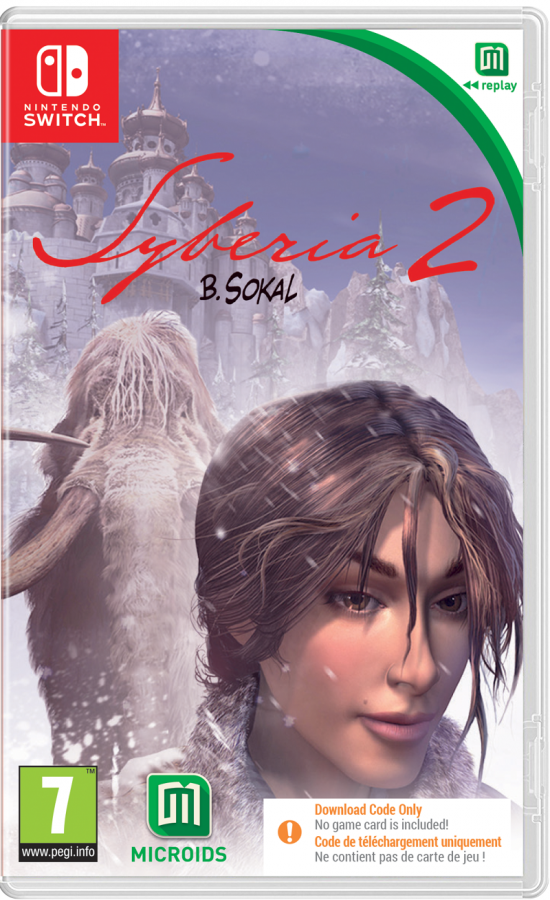 Syberia 2 Replay (Code in a Box) NSW NEW