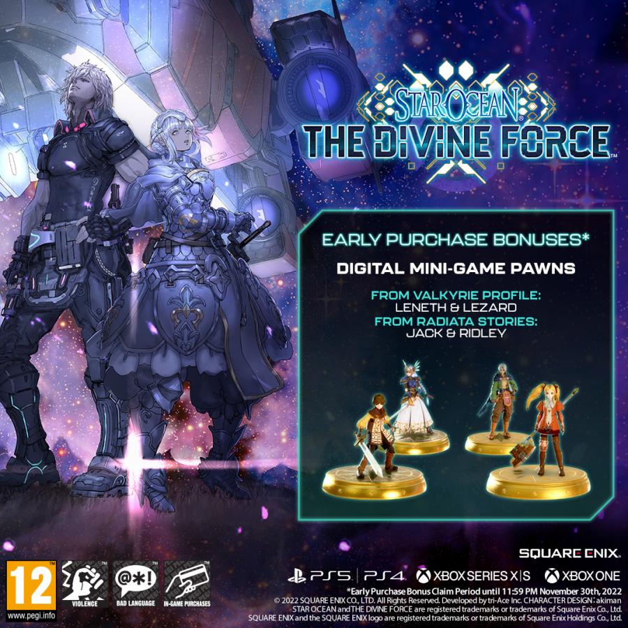 Star Ocean The Divine Force PS4 NEW