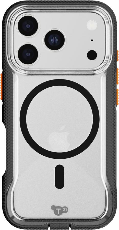 TECH21 IPHONE 17 PRO CASE (T21-11331) EVOPRO W/MAGSAFE-CLEAR/BLACK