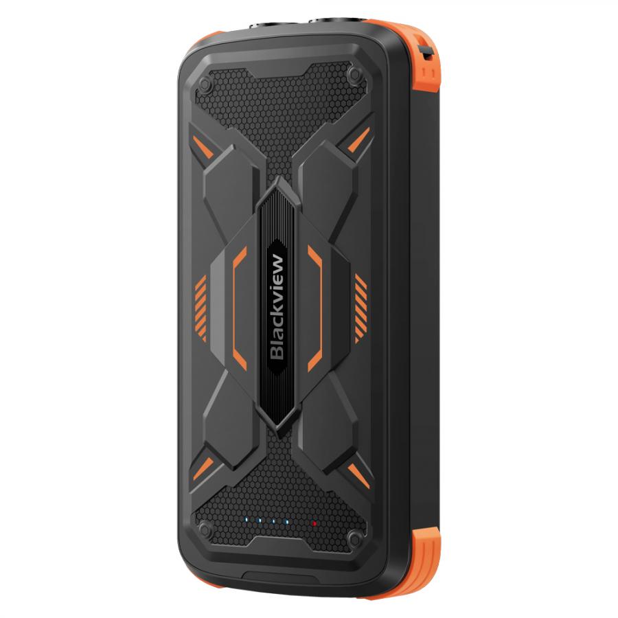 BLACKVIEW POWERBANK 20000MAH 74W WITH BUILT-IN CABLES BLACK ORANGE