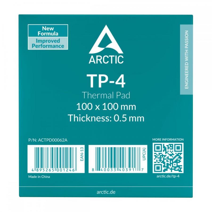ARCTIC TP-4 100x100mm, 0.5mm Premium Performance Thermal Pad