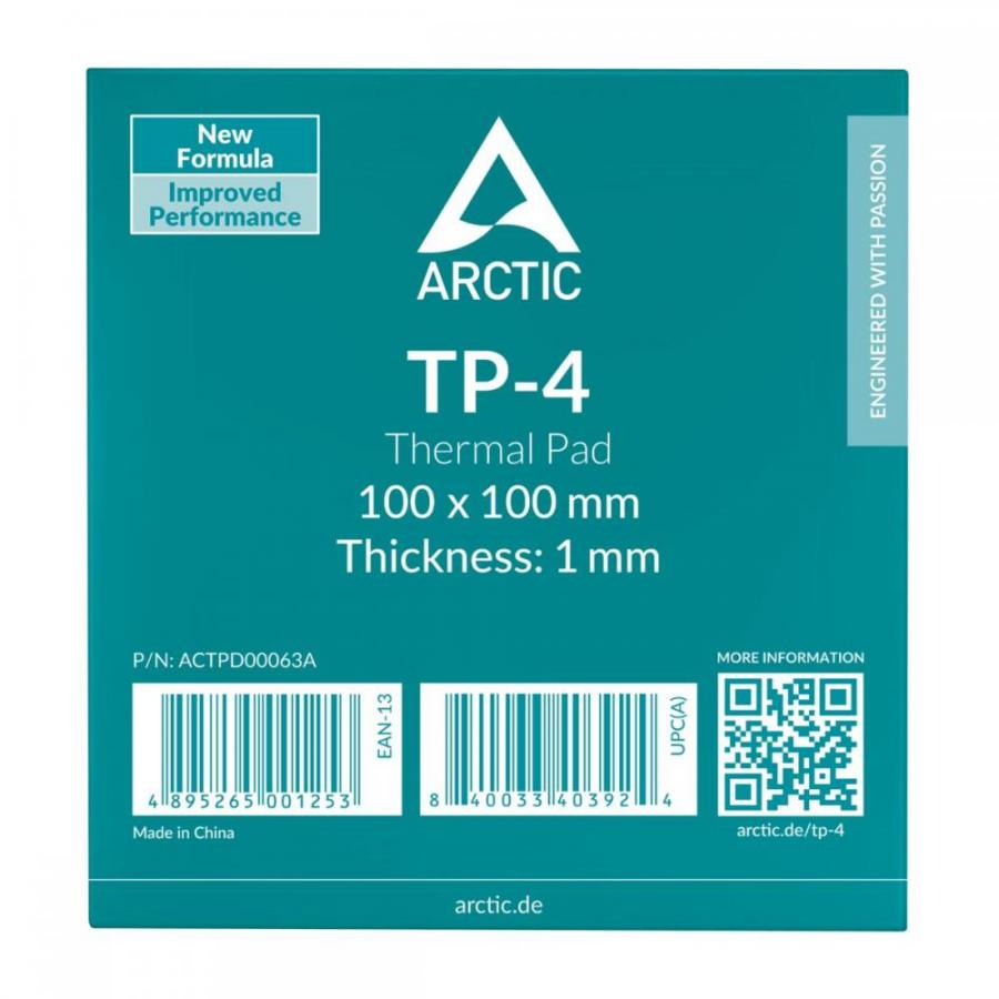 ARCTIC TP-4 100x100mm, 1.0mm Premium Performance Thermal Pad