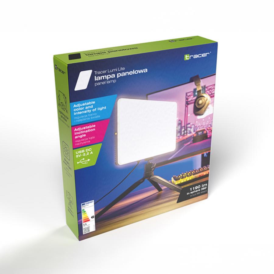 TRACER PANEL DESK LAMP 13W LUMI LITE