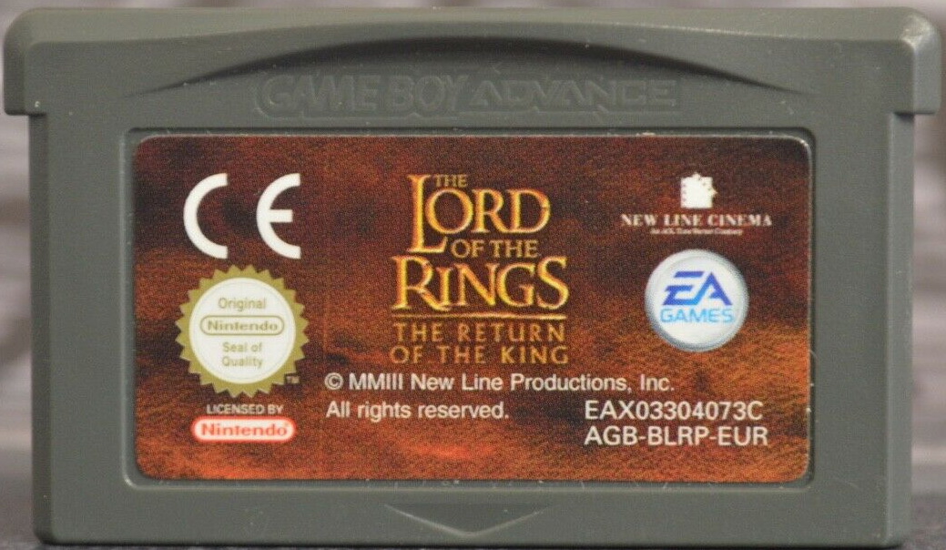 The Lord Of The Rings The Return of the King GameBoy Advance UNBOXED