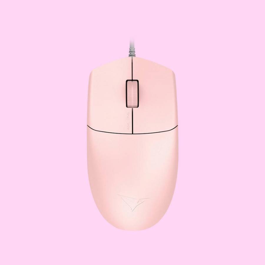 ALCATROZ USB HR OPTICAL MOUSE 1600CPI ASIC ONE PEACH
