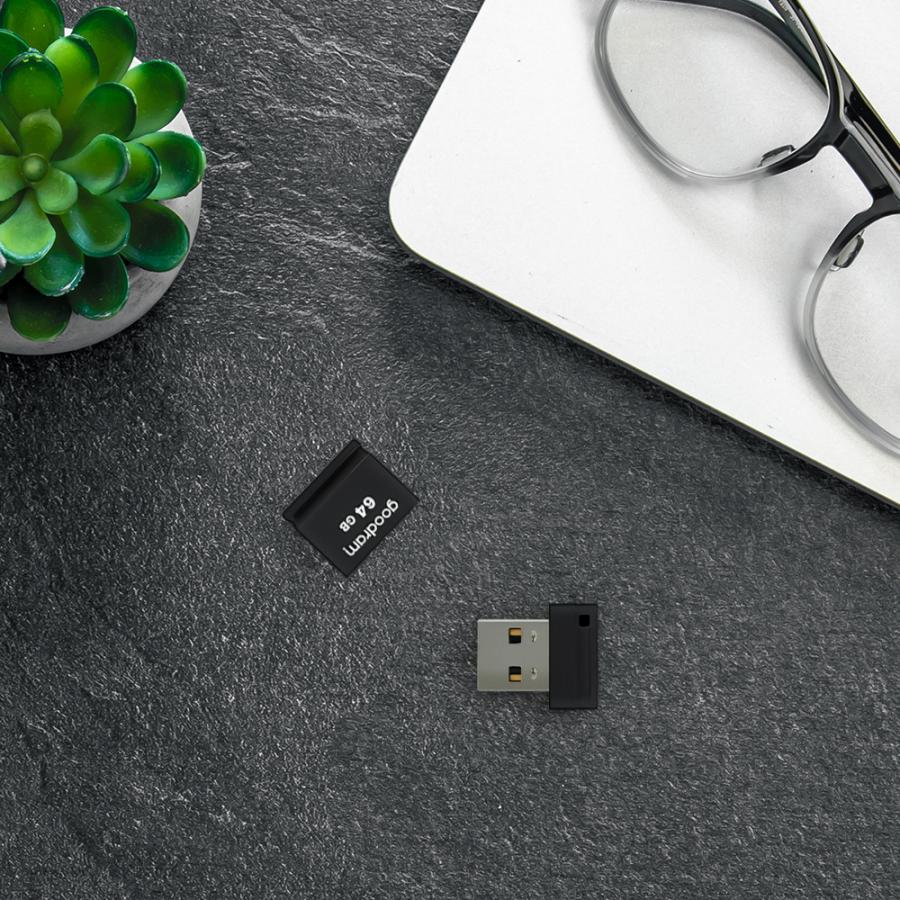 GOODRAM USB2.0 FLASH DRIVE 64GB UPI2 BLACK