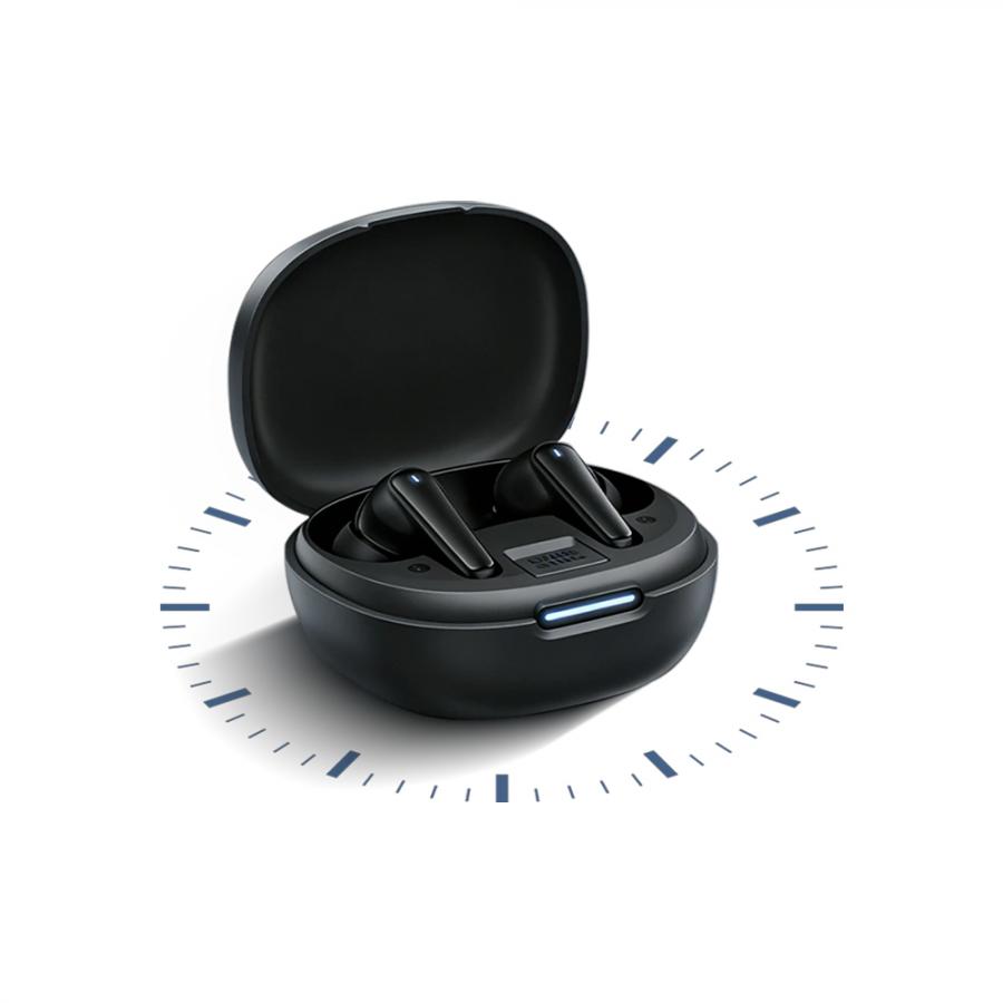 BLACKVIEW BT6.0 EARBUDS 17 WITH BUILT-IN PHONE STAND AND CHARGING DOCK BLACK