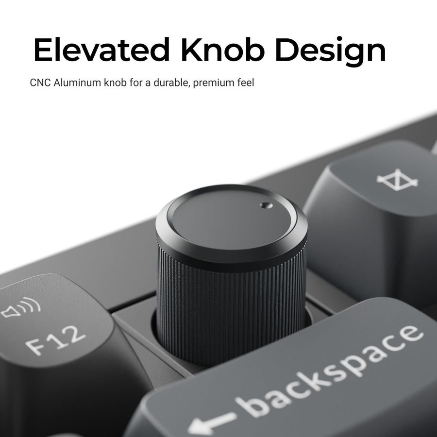 Keychron V6 Ultra (V6U-D1) QMK/VIA Wireless Custom Mechanical Keyboard Red Switch RGB 100% US