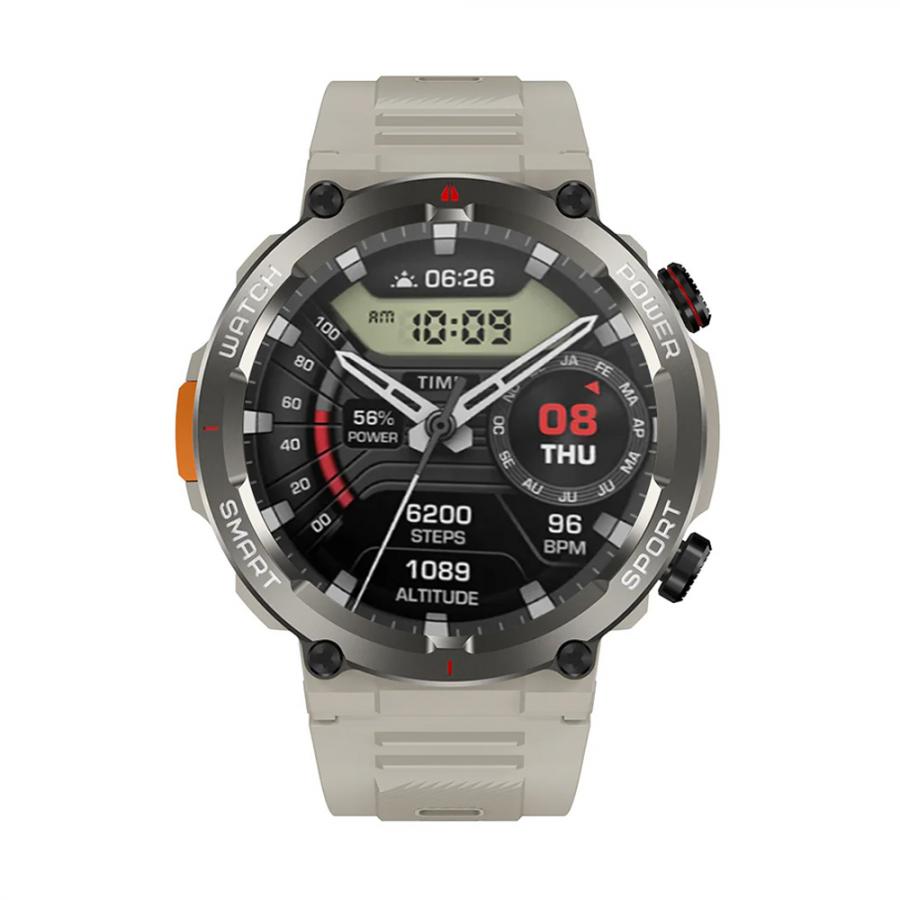 BLACKVIEW MULTI-FUNCTION SMARTWATCH WITH FLASH LIGHT AND GR MENU KHAKI