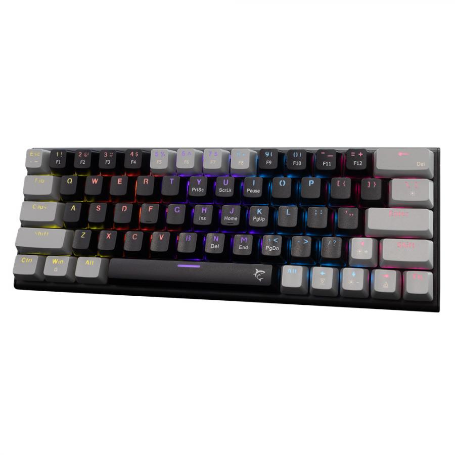 WHITE SHARK MECHANICAL KEYBOARD GK-002111V2 US RED SWITCH WAKIZASHI-2 BLACK/GREY
