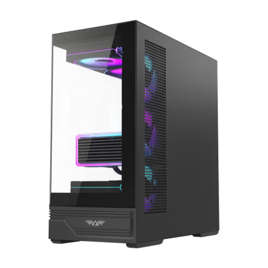 ARMAGGEDDON GAMING FULL ATX PC CASE AQUARON XTREME X10 BLACK