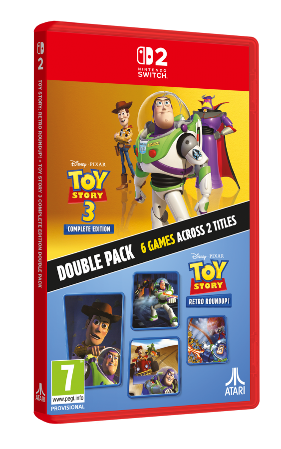 Toy Story Retro Roundup + Toy Story 3 Complete Edition Double Pack Nintendo Switch 2 NEW