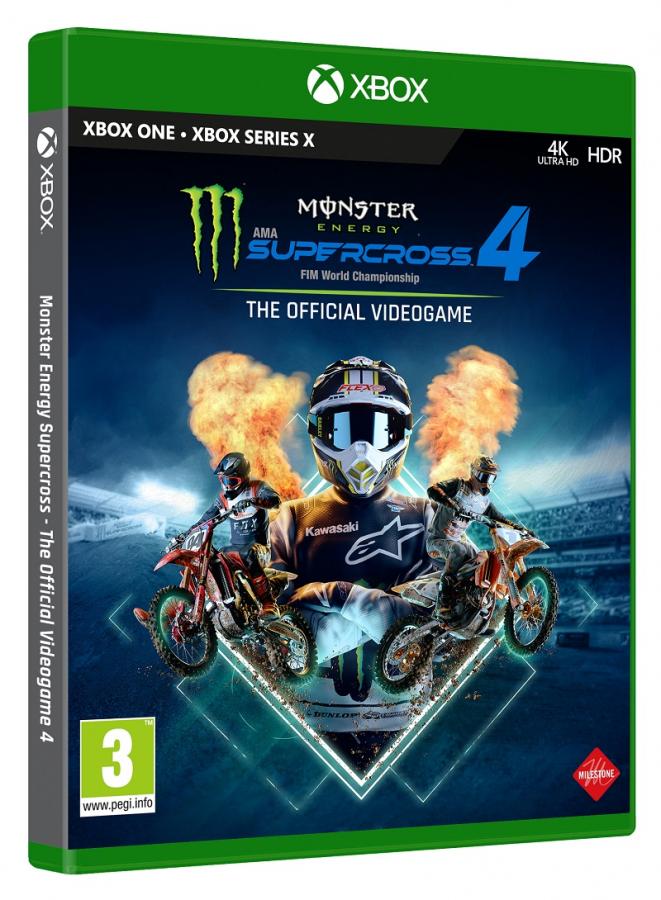 Monster Energy Supercross 4 ( XONE & XBOX SERIES X ) NEW