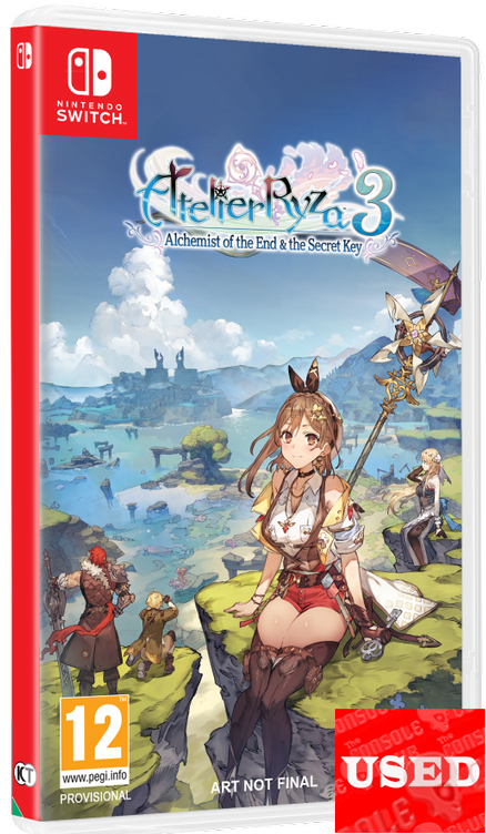 Atelier Ryza 3: Alchemist of the End and the Secret Key  NSW USED (German Cover)