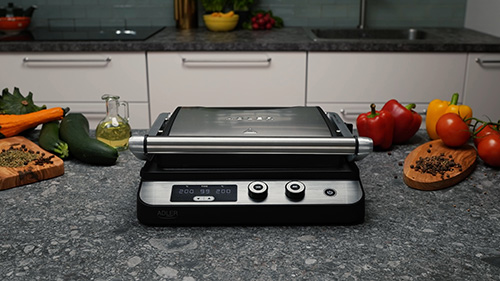 ADLER LED 2IN1 ELECTRIC GRILL