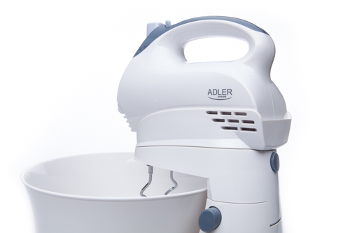 ADLER MIXER WITH A BOWL 400W WHITE