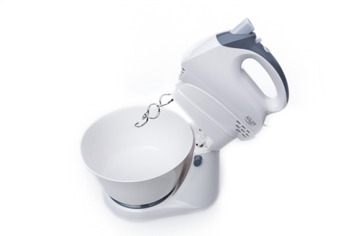 ADLER MIXER WITH A BOWL 400W WHITE