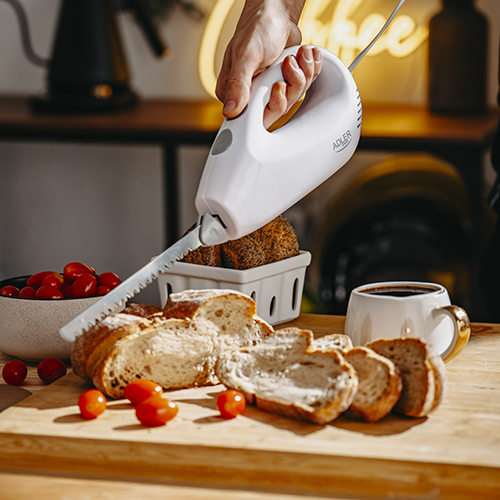 ADLER ELECTRIC KNIFE 200W WHITE