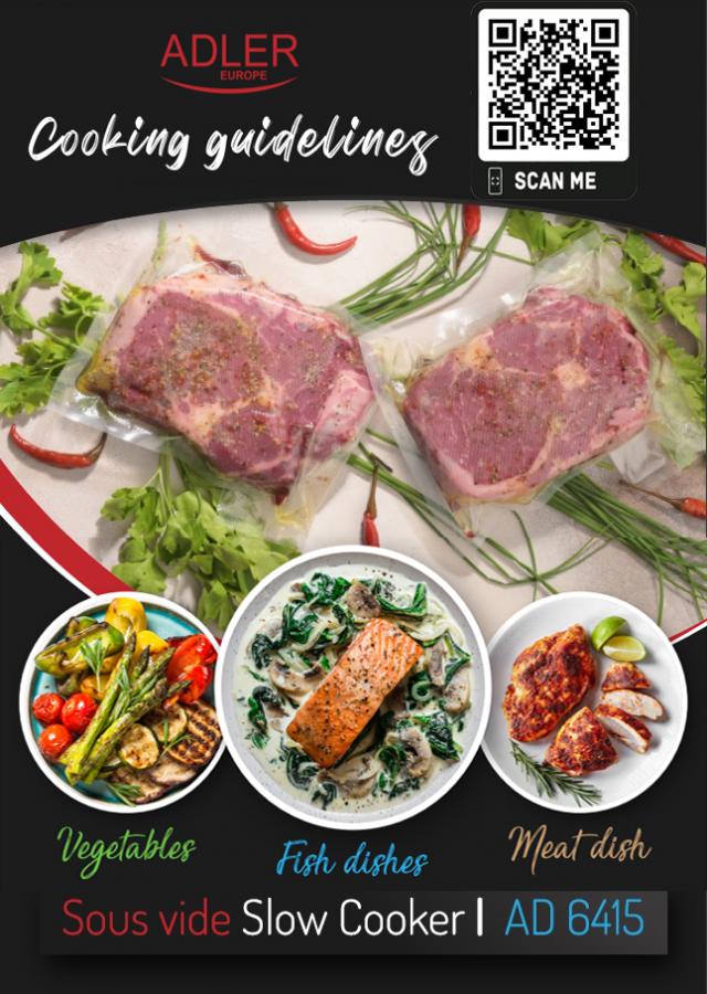 ADLER SLOW COOKER - SOUS VIDE