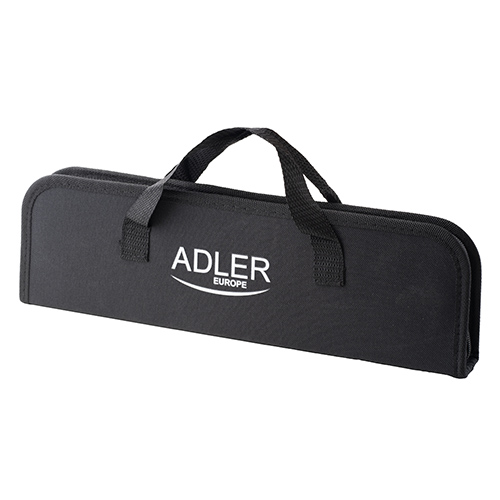 ADLER GRILL UTENSIL SET - STAINLESS STEEL WITH CARRYING CASE