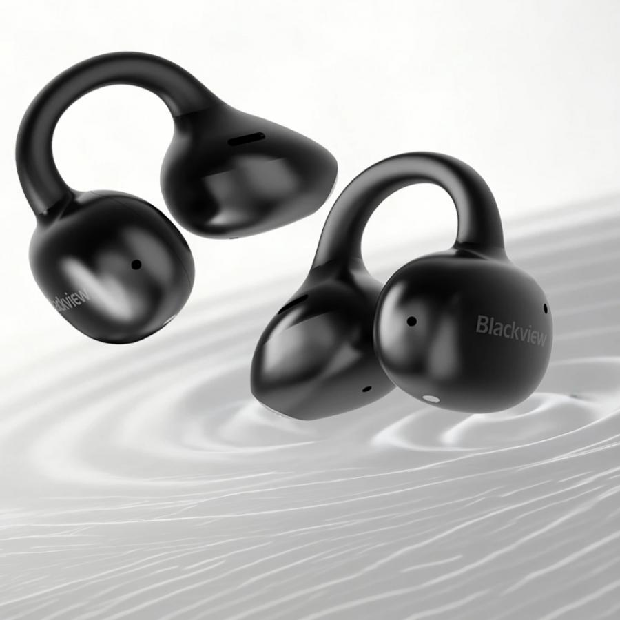 BLACKVIEW BT6.0 IPX5 AIRBUDS 15 WITH LCD CHARGING DOCK SHADOW BLACK